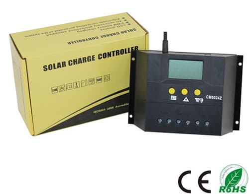 60A 12V_24V LCD PWM Solar Charge Controller